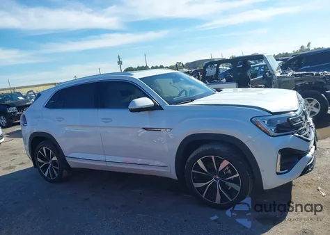 2025 Volkswagen Atlas Cross Sport 2.0T Sel Premium R-Line z USA, uszkodzony, nr VIN 1V2FE2CA6SC210792